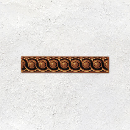 Teapot Brown Scroll Moulding