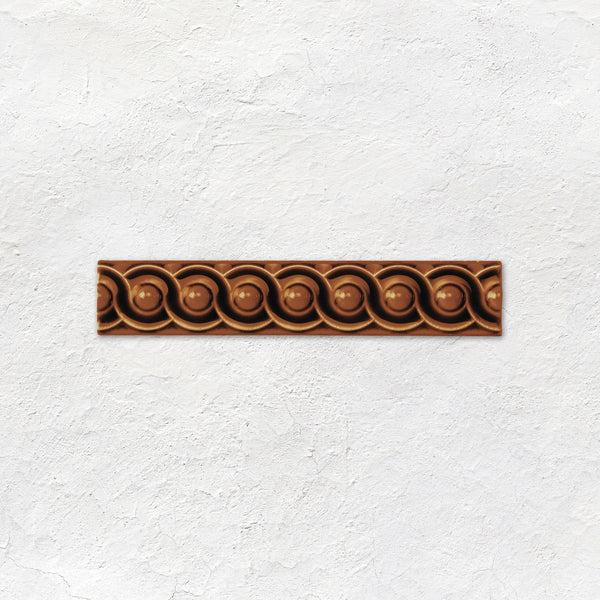 Teapot Brown Scroll Moulding