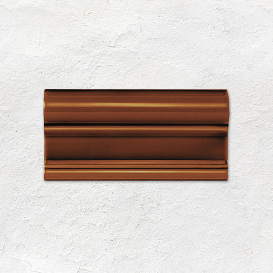 Teapot Brown Victoria Moulding Ceramic Wall Tile 152x75mm