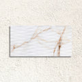 Topaz Gold Decor 45 x 90cm glazed porcelain marble effect feature tile face