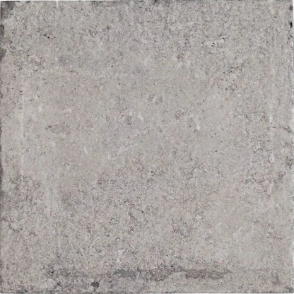 Urban grey plain porcelain tile with gray textured speckled stone surface ideal for flooring and walls