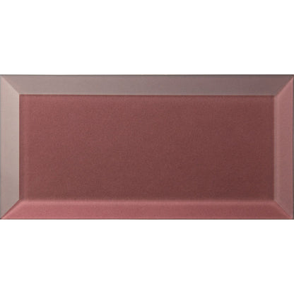 Ulysses Metallic Glass Bevel 20 x 10cm Wall Tile