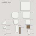 Winckelmans Unglazed Coffee 2.5 x 15cm porcelain tile face