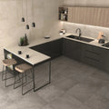 Urban Stone Greige Muretto Mix 30 x 60cm ceramic stone effect tile room setting