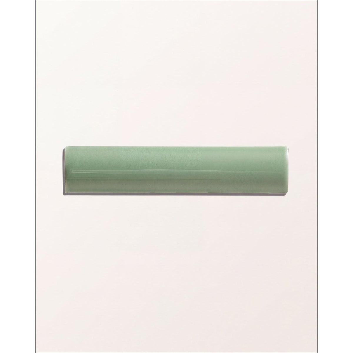 Victorian Style Cabbage Green Simple Beading - single tile packshot