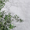Victorian Style Hampton Court Vines Cotton White Gloss Ceramic Wall Tile