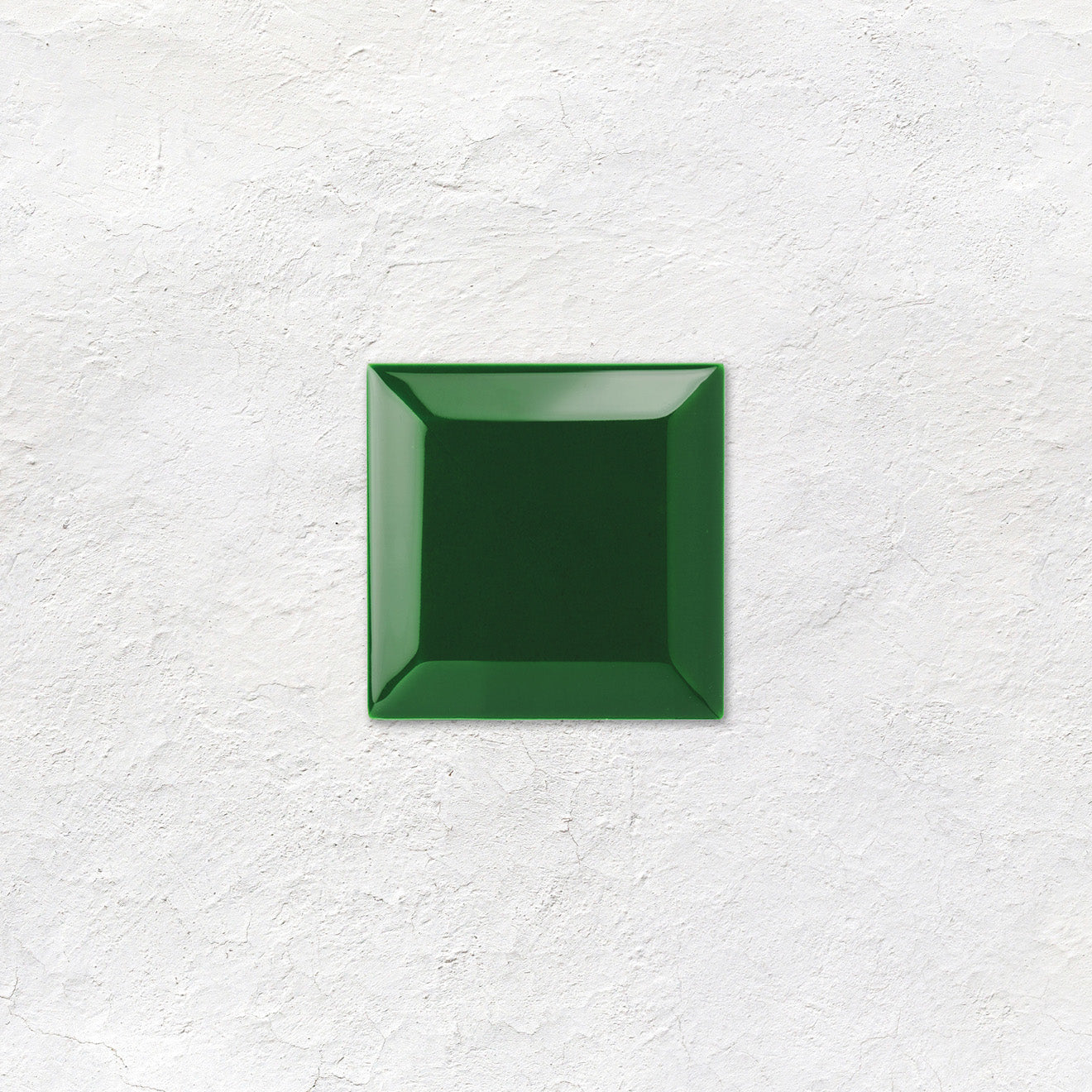 Victorian Green Metro Bevelled Tile 75 x 75mm