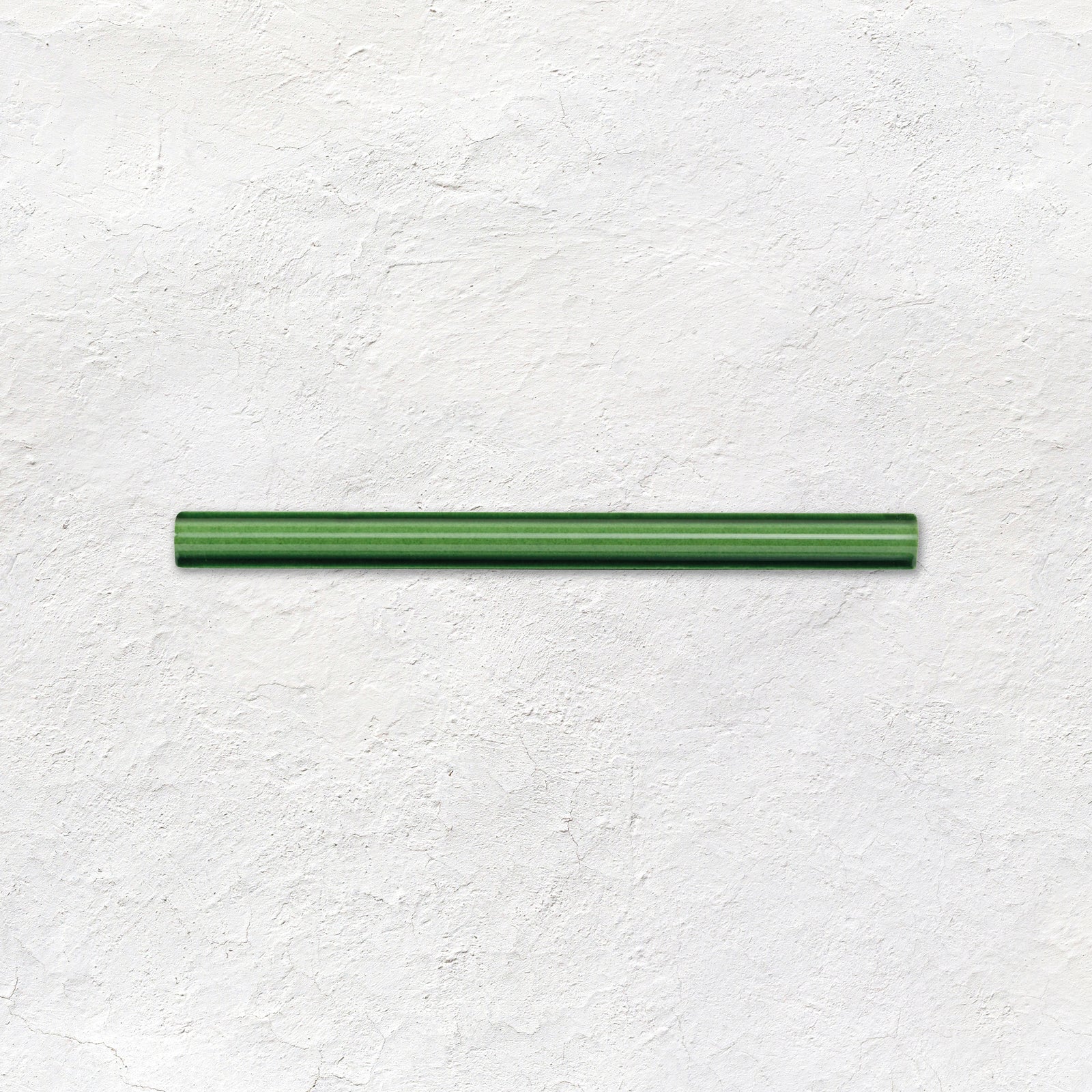 Victorian Green Omega Moulding Ceramic Wall Tile 152x12mm