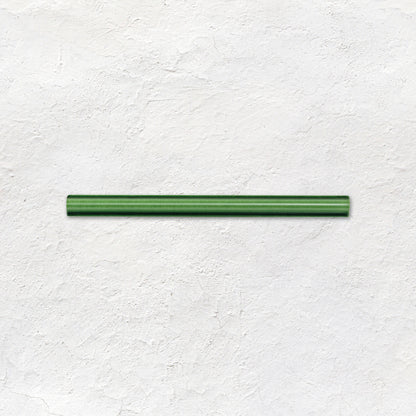Victorian Green Omega Moulding Ceramic Wall Tile 152x12mm
