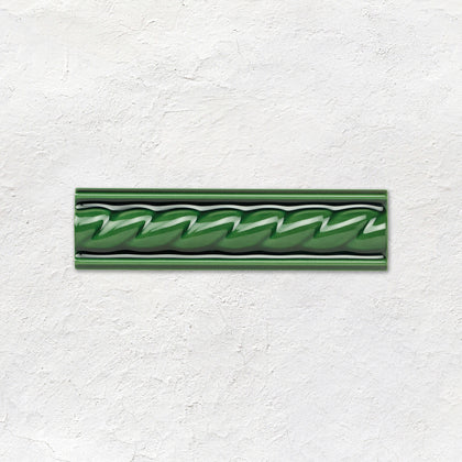 Victorian Green Rope Moulding