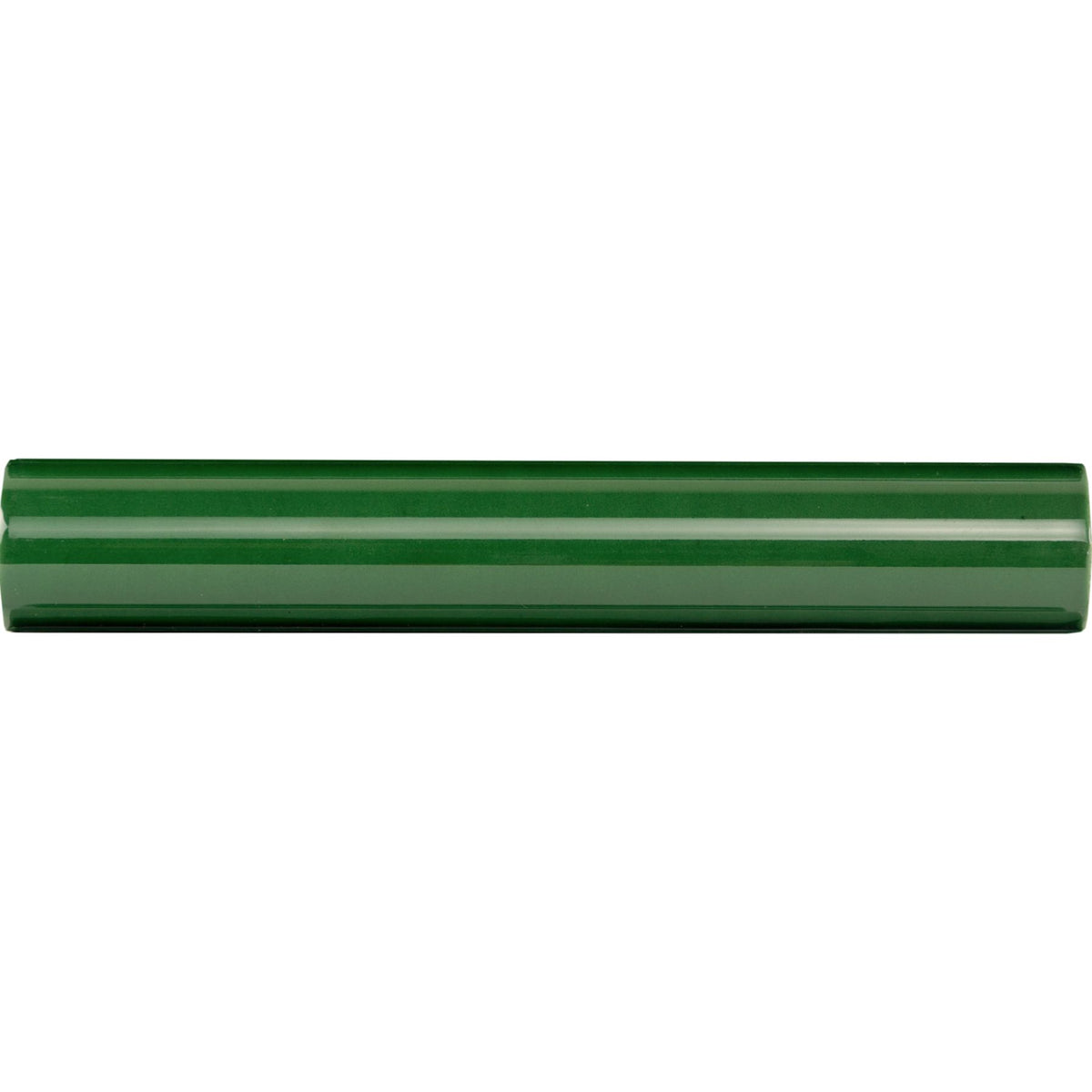 Victorian Green Sigma Moulding Ceramic Wall Tile 152x26mm
