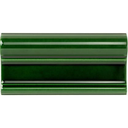 Victorian Green Victoria Moulding Ceramic Wall Tile 152x75mm
