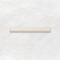 Vintage White Astragal Moulding Ceramic Wall Tile 152x21mm