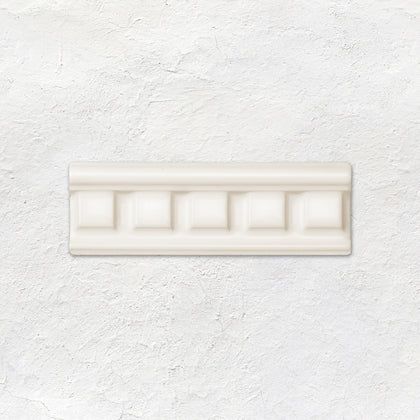 Vintage White Dentil Moulding