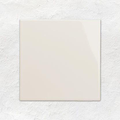 Vintage White Field Tile 152x152mm