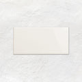 Vintage White Rounded Edge Short Ceramic Wall Tile