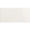 Vintage White Rounded Edge Short Ceramic Wall Tile