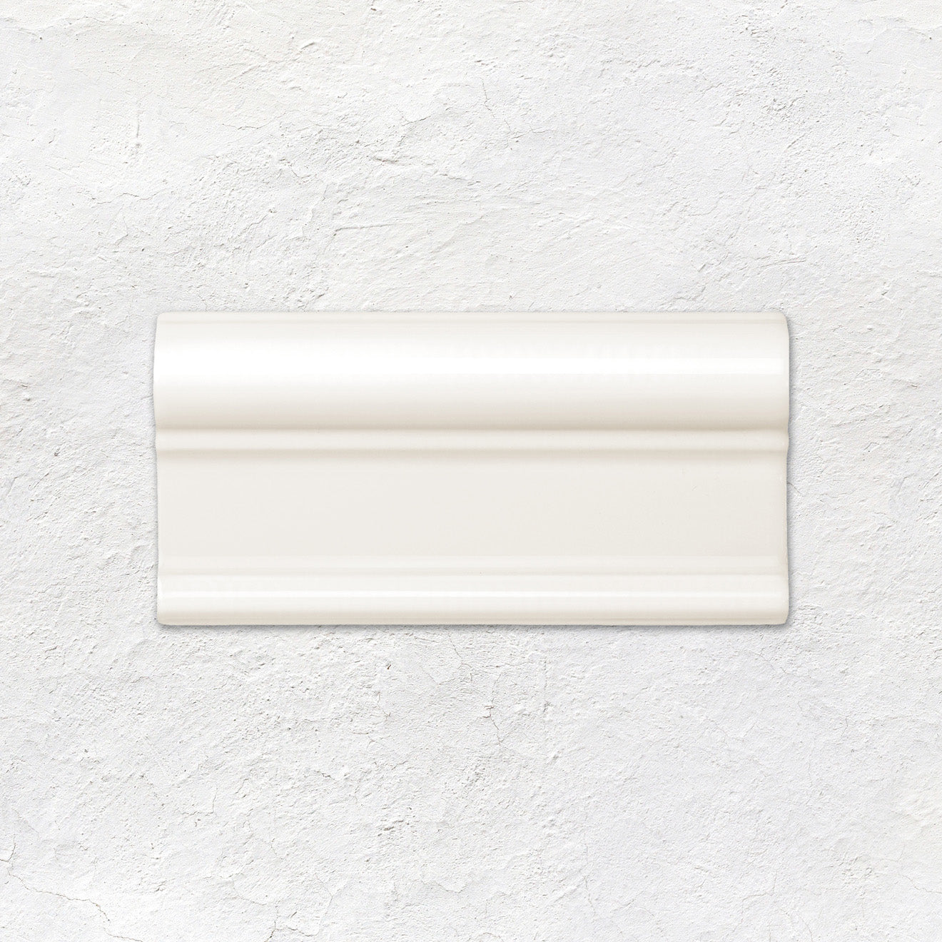 Vintage White Victoria Moulding Ceramic Wall Tile 152x75mm