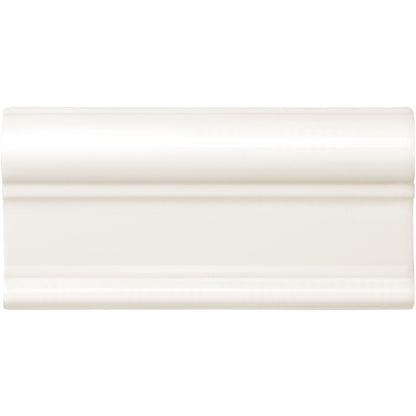 Vintage White Victoria Moulding Ceramic Wall Tile 152x75mm