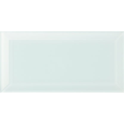 Volga Clear Bevel Glass 20 x 10cm Wall Tile