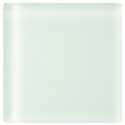 Volga Frosted Glass 10 x 10cm Wall Tile