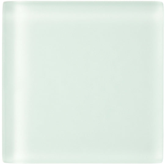 Volga Frosted Glass 10 x 10cm Wall Tile - alternate view