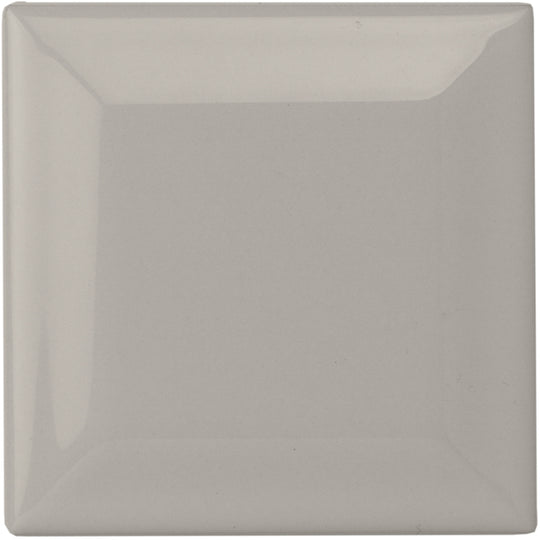 Westminster Grey Metro Bevelled Tile 75 x 75mm - alternate view