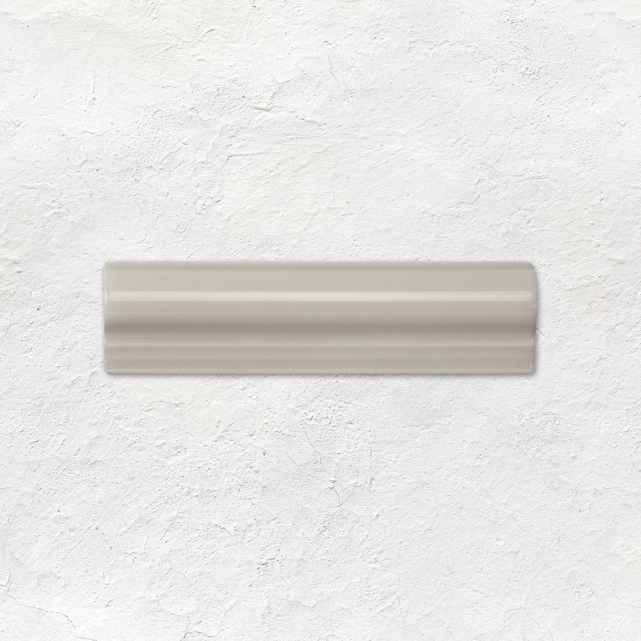 Westminster Grey Albert Moulding Ceramic Wall Tile 152x40mm - Gloss