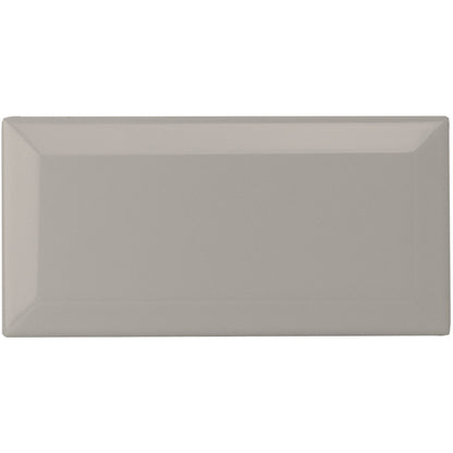 Westminster Grey Metro Bevelled Tile 150x75mm