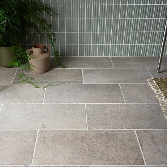 Wetherby Porcelain Floor Tile 60x90cm - Matt - Grey