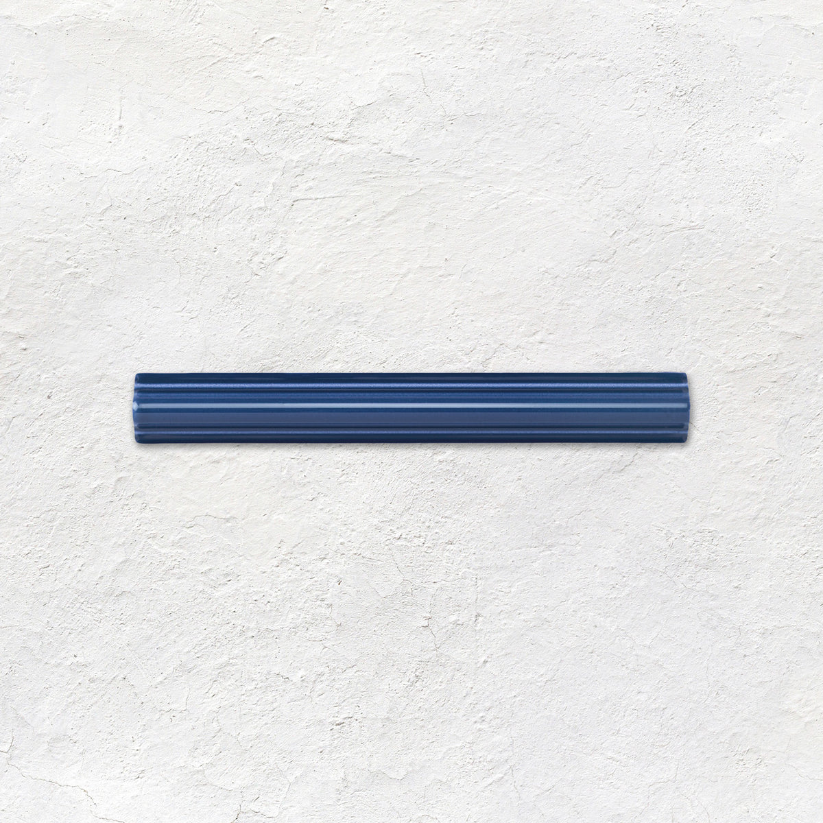Windsor Blue Astragal Moulding Ceramic Wall Tile 152x21mm - Gloss