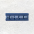 Windsor Blue Dentil Moulding Ceramic Wall Tile 152x50mm