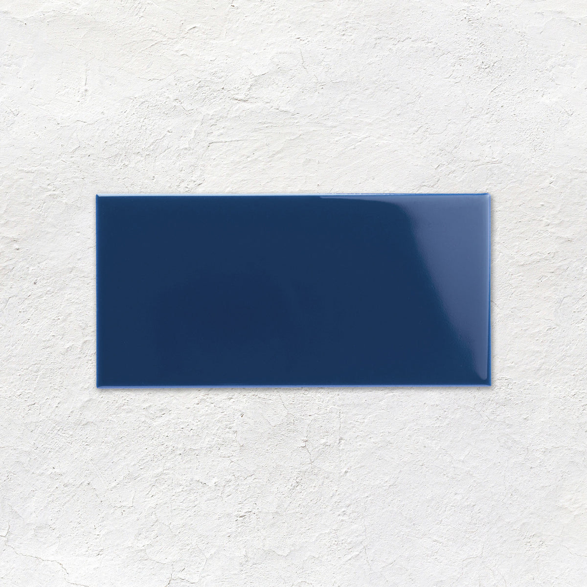 Windsor Blue Half Tile 152x76mm - Ceramic - Gloss