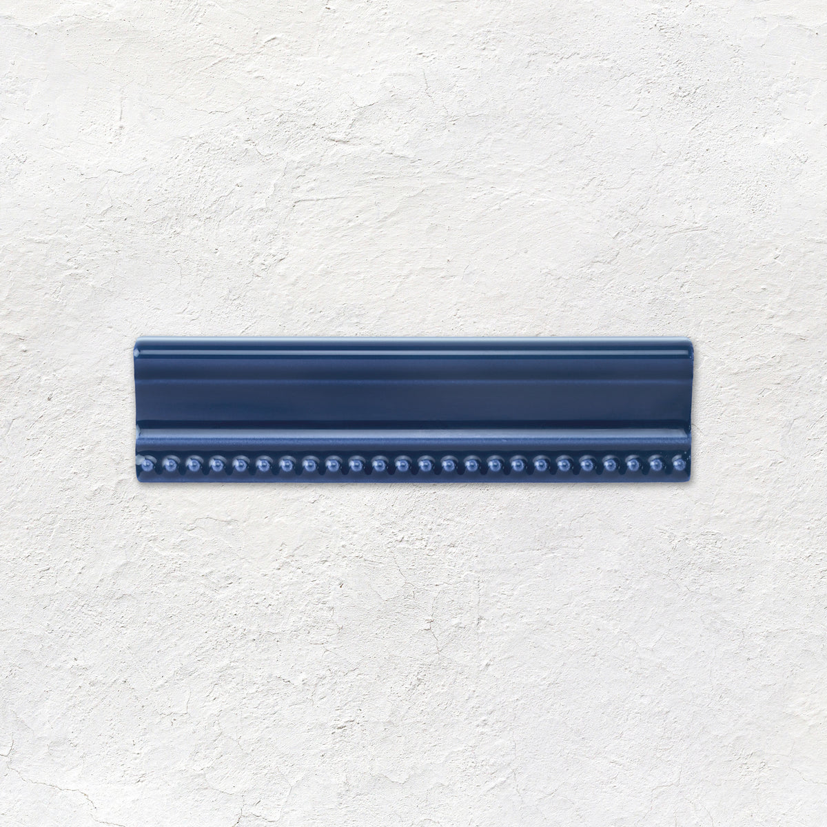 Windsor Blue Hogarth Moulding Ceramic Wall Tile 152x38mm