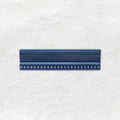 Windsor Blue Hogarth Moulding Ceramic Wall Tile 152x38mm