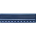 Windsor Blue Hogarth Moulding Ceramic Wall Tile 152x38mm