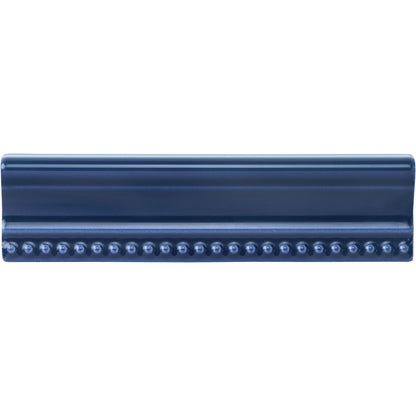Windsor Blue Hogarth Moulding Ceramic Wall Tile 152x38mm