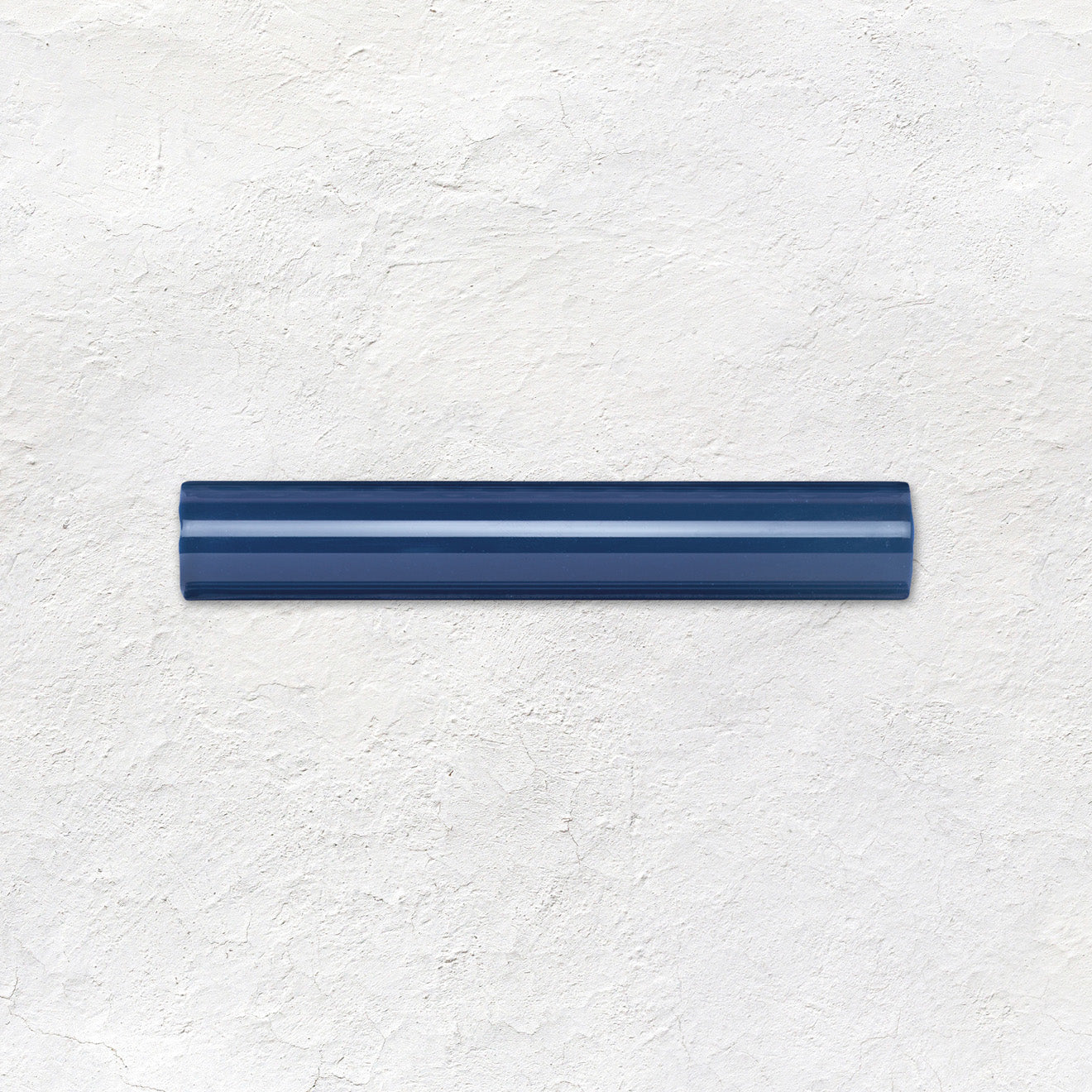 Windsor Blue Sigma Moulding Ceramic Wall Tile 152x26mm - Gloss