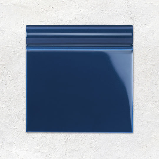 Windsor Blue Skirting Tile 152x152mm