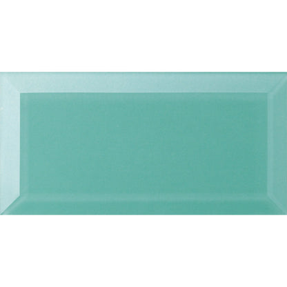 Zambezi Clear Bevel Glass 20 x 10cm Wall Tile