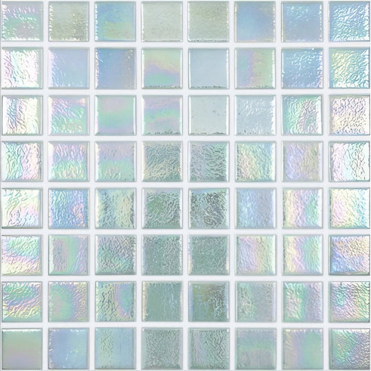 Abalone Jade Iridescent Glass Mosaic