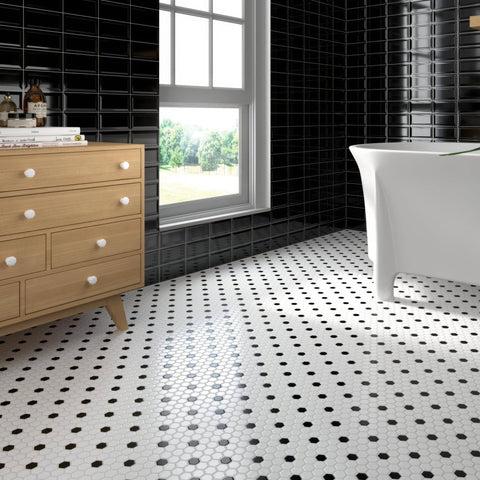 Black  tiles