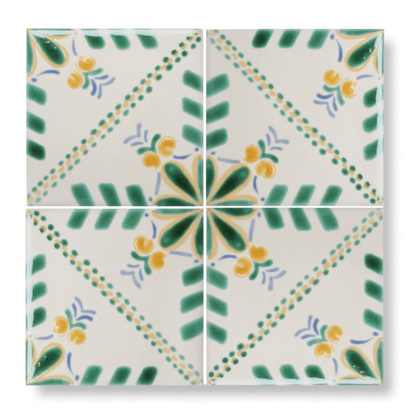 Merida 10x10cm Ceramic Wall Tile