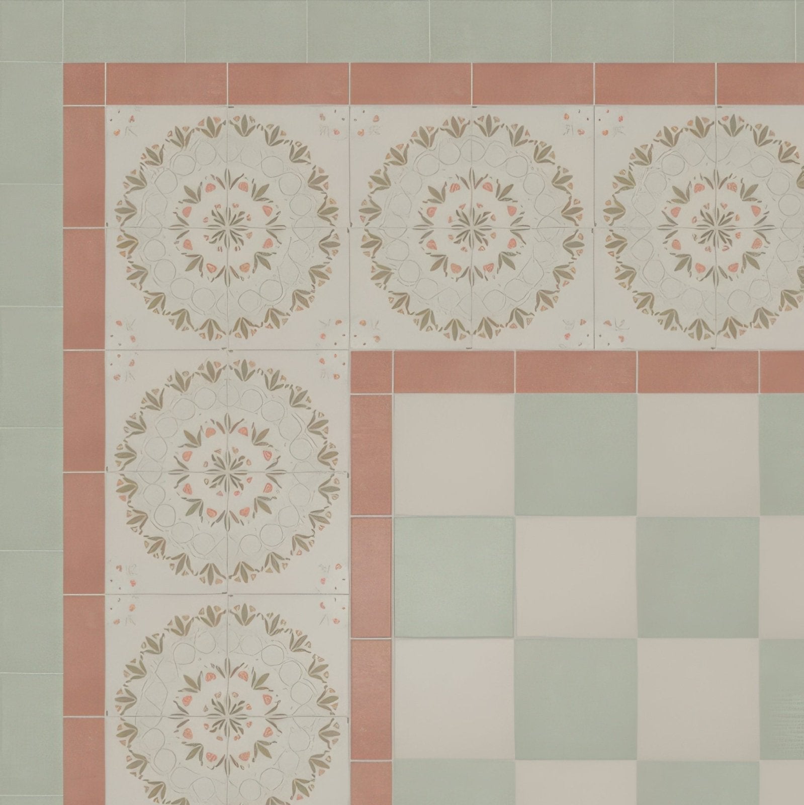 Adventuras Rose Field Porcelain