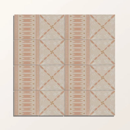 Adventuras Ziggy Border Terracotta Porcelain