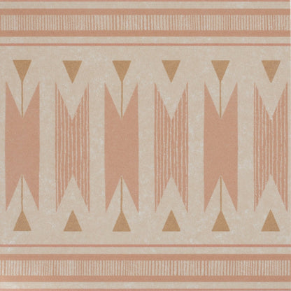 Adventuras Ziggy Border Terracotta Porcelain