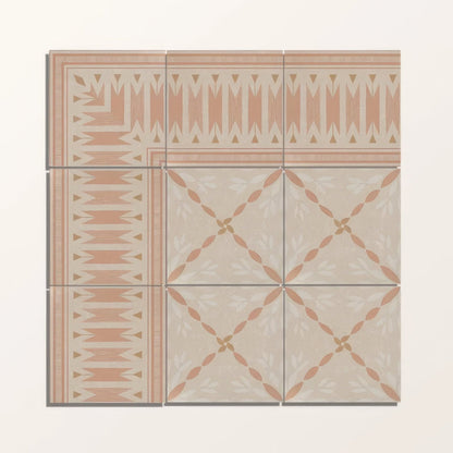 Adventuras Ziggy Corner Terracotta Porcelain