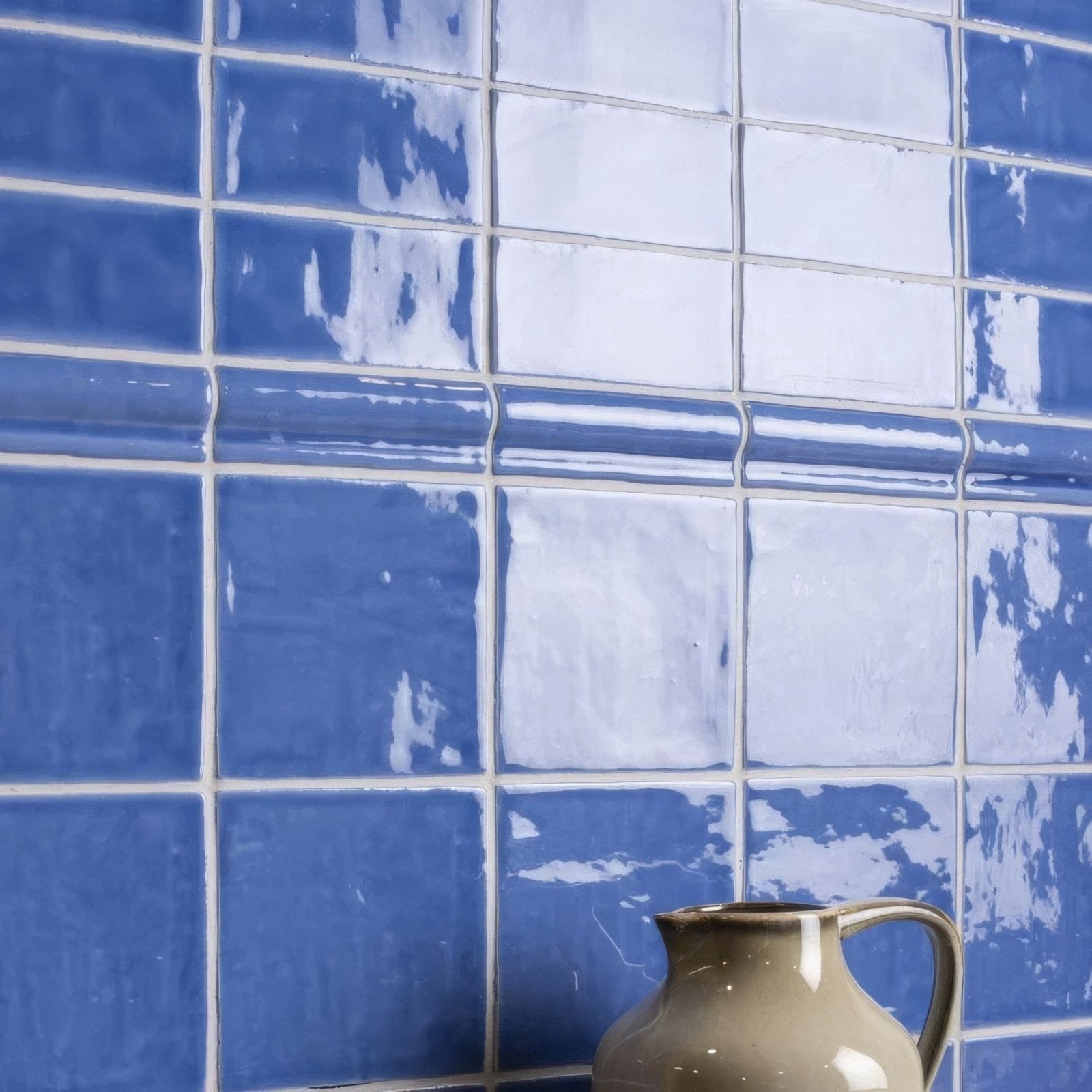 Agapanthus Half Tile Wall Tiles