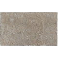 Agencourt limestone seasoned finish rectangular gray stone tile with textured natural uneven surface and subtle tone variations