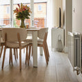 Alamo Ash Rectified Glazed Matt Porcelain shown as flooring